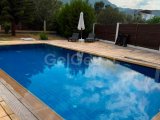 Girne Bellapais'te kiralık 4 + 1 tek depozitolu villa