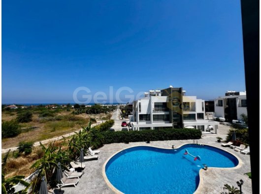Kiralık 1+1 daire. Ful deniz manzaralı. Karaoğlanoğlu, Girne