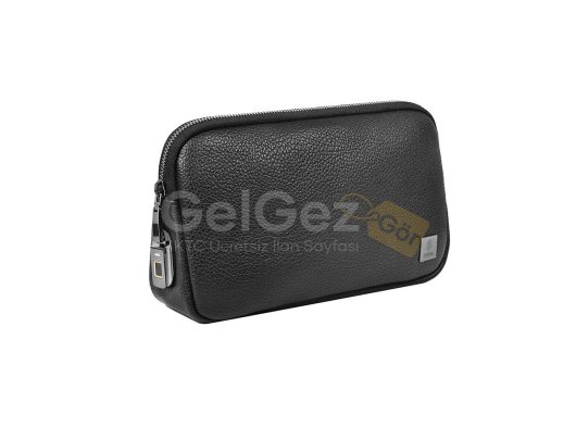 Wiwu Alpha Fingerprint Deri El Çantası