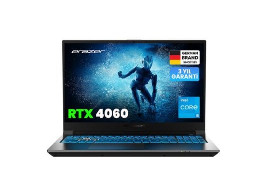 ERAZER Deputy P60i 15.6" i5-13420H 32GB 1TB RTX4060-8GB DOS