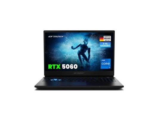 ERAZER Deputy 15 P1 15.6" i7-13620H 16GB 1TB 8GB-RTX5060 DOS