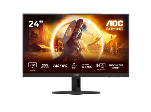 AOC 24G4HRE 23.8" 0.5MS 200HZ FAST IPS GAMING MONITOR