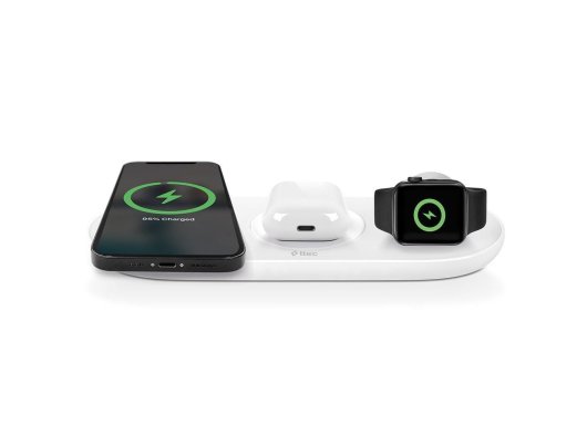 TTEC Smartcharger AIR iPHONE+Apple WATCH+AIRPODS KABLOSUZ HIZLI ŞARJ ALETİ VE PD 20W SEYAHAT ŞARJ ALETİ