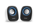 DARK 1+1 MULTIMEDIA USB BEYAZ/MAVİ HOPARLÖR