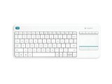 LOGITECH K400 PLUS WRL KLAVYE TOUCH PAD BEYAZ