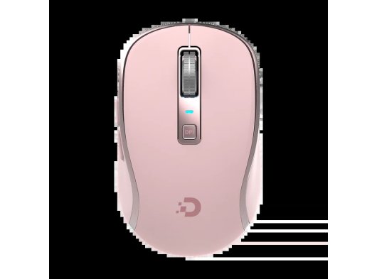 DAXİ MX-500 2.4Ghz 3200DPI Pembe Mouse Kablosuz Wireless+Bluetooth Ultra Compact 6 Buton Sessiz