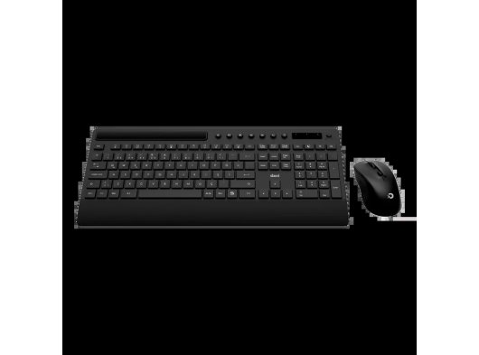 DAXİ MK-270 Klavye Kablosuz Set 2.4GHz Siyah Q TR Multimedia Plus Combo Pad Hediyeli