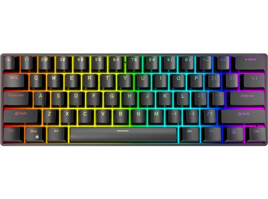 GAMEPOWER NEXA HE60 1K RGB KABLOLU MANYETİK GAMING KLAVYE/62TUŞ