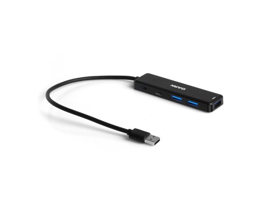 DARK CONNECT MASTER X5C USB3.2 TO 3xUSB3.0/2xTYPE-C HUB SIYAH