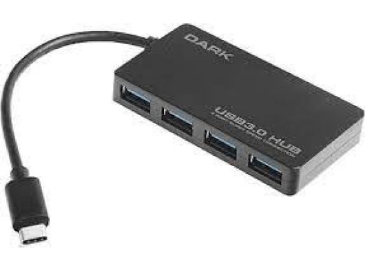 DARK 4-PORT 3.0 USB TYPE-C ÇOKLAYICI