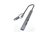 Inca IUTP-06T USB 3.0 & Type-C 3.1 Hub 1 X USB 3.0 +2 X USB+Type-C+PD100W 2.0 Çoklayıcı Aluminyum Kasa