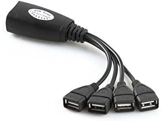S-LINK SL-U57 4 PORT 50CM USB HUB KABLO