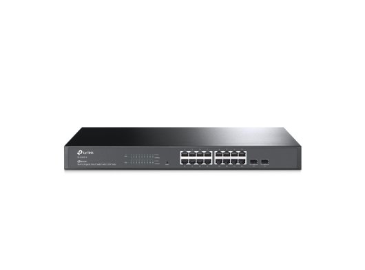 TP-LINK TL-SG2218 16 PORT GIGABIT+2 SFP YONETILEBILIR RACMOUNT JETSTREAM SWITCH