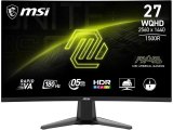 MSI 27'' MAG 27CQ6F Curved 2560X1440 1500R VA RAPID 0.5ms180HZ FreeSync Siyah QHD Monitör