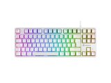 GAMEBOOSTER G23W ENIGMA RGB RED SWITCH MEKANIK BEYAZ GAMING KLAVYESI