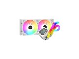 GAMEPOWER BEYAZ SKADI 240 SQUARE ARGB (RGB HORTUM)