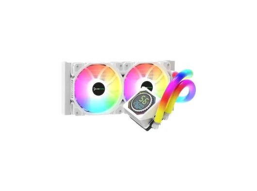 GAMEPOWER BEYAZ SKADI 240 SQUARE ARGB (RGB HORTUM)