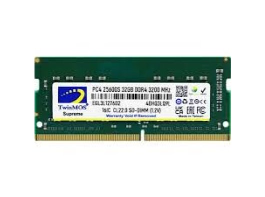 TWINMOS 16GB 3200MHZ DDR4 NOTEBOOK RAM