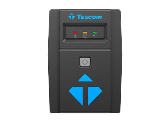 TESCOM LEOAP 1000VA 600W 1F/1F (2X7AH) 5/10DK LCD LINE INTERAKTIF UPS