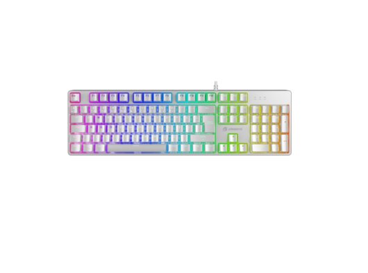 GAMEBOOSTER G24W ENIGMA RAINBOW RED SWITCH MEKANIK BEYAZ GAMING KLAVYE