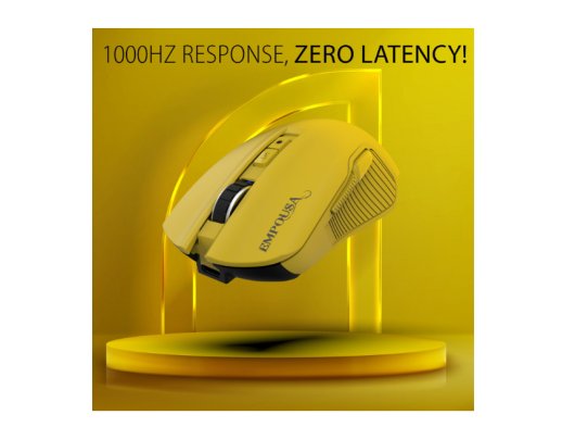 Inca IMG-328MX Empousa Bluetooth+Wireless+Wired 3 Mod Rechargeable 7200 Dpi 7D Macro Keys  Gaming Mouse