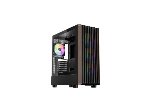 1ST PLAYER WD5 SİYAH 750W 80+ SILVER ATX 3.1 ARGB 4X12CM FAN TEMPERLİ CAM USB 3.0 ATX