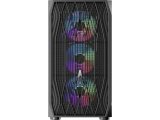 1ST PLAYER ARIYA AY7 SİYAH 650W 80+ ARGB 4X12CM FAN TEMPERLİ CAM MESH USB 3.0 ATX KASA