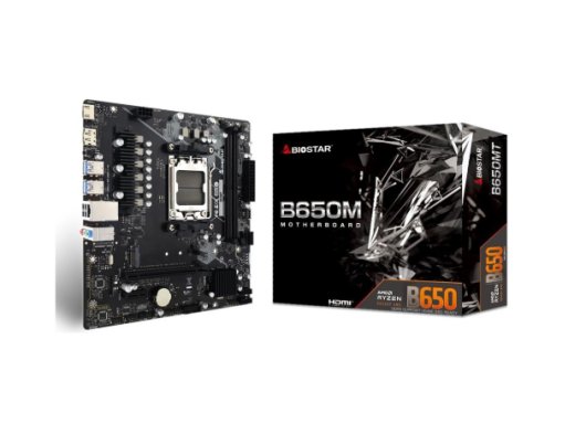 Biostar B650MT AMD AM5 DDR5 6000 HDMI DP M2 mATX