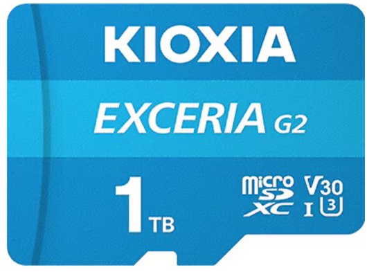 KIOXIA EXCERIA PLUS G2 1TB MICRO SDXC UHS-1