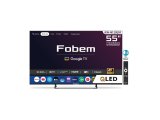 FOBEM MT55EG8000QF 55'' UYDU ALICILI 4K ULTRA HD QLED GOOGLE TV