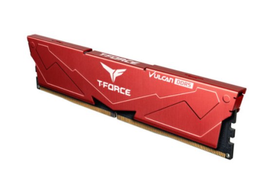 Team T-Force Vulcan Red 32GB 2x16GB 6400Mhz DDR5 Gaming Ram CL40