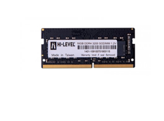 HI-LEVEL 16GB DDR4 3200MHZ SODIMM NB RAM