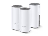 TP-Link Deco E4 3P AC1200 Mesh Router 300 Mbps 2.4GHz+867Mbps 5GHz,2×10/100 Mbps Ports (WAN/LAN auto-sensing) (ÜÇLÜ PAKET)