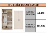 RFLI ELBİSE DOLABI 45X190
