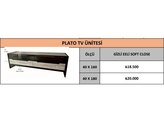 PLATO TV ÜNİTESİ