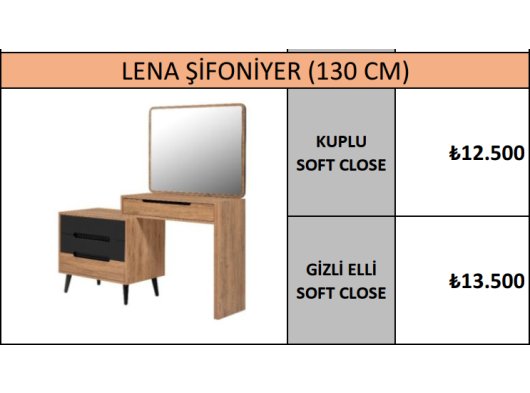 LENA ŞİFONİYER (130 CM)