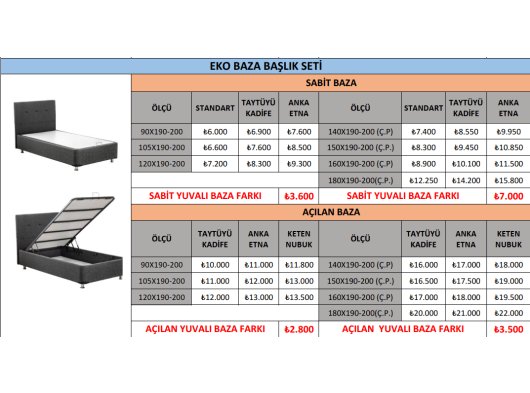 EKO BAZA BAŞLIK SETİ
