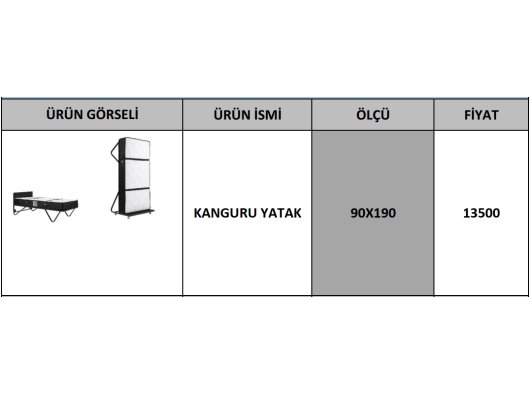 KANGURU YATAK