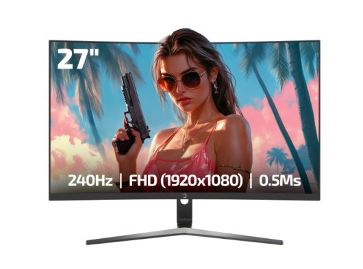 GAMEPOWER 27'' VIVID V60 0.5MS 240HZ BEYAZ MONITOR