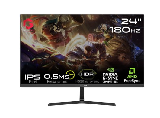 GAMEON 24'' 0.5ms 180Hz IPS 1920X1080 HDMI, DisplayPort Adaptive Sync Gaming Monitör