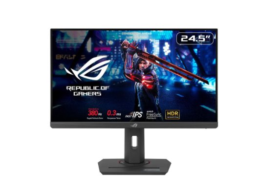 Asus 24.5'' ROG Strix Syh 0.3ms 380Hz, HDMI, DP, FreeSync, Vesa, 1920X1080 Pivot IPS Gaming Monitör