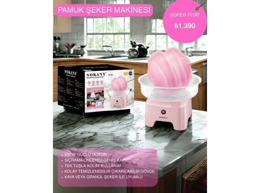 Pamuk Şeker Makinesi