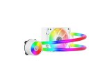 Rampage ICEBLADE C4 Beyaz Ledli Tüplü 120mm Sıvı Soğutmalı CPU Fan