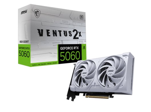MSI RTX5060 8GB GDDR7 128BIT 3xDP/HDMI 8G VENTUS 2X OC WHITE
