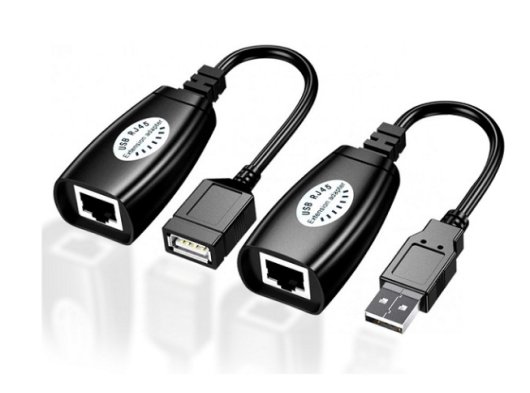 QPORT 60 METRE CAT5/CAT6 USB EXTENDER DONUSTURUCU 2 LI PAKET