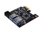 Biostar PCI-E 1x to 4x USB3.0 Riser Adaptör DCBTC2
