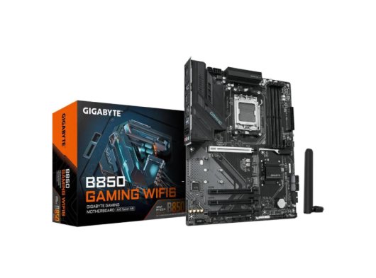 GIGABYTE B850 GAMING WIFI6 AM5 DDR5 SES GLAN DP/HDMI SATA3 USB3.2 ATX