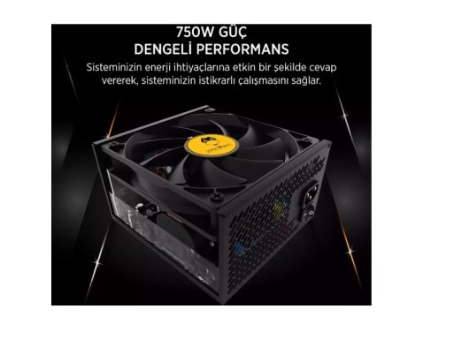JAMES DONKEY JDP750 APFC 12CM 80+ BRONZE 750W Power Supply