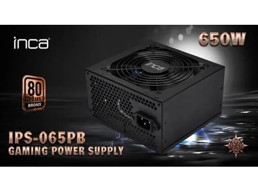 INCA IPS-065PB 650W 80+ Bronz Aktif 12CM FAN Power Supply