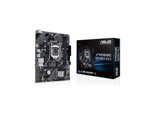 Asus PRIME H510M-F R3.0 Intel 1200p DDR4 3200 HDMI M2 USB3.2 mATX